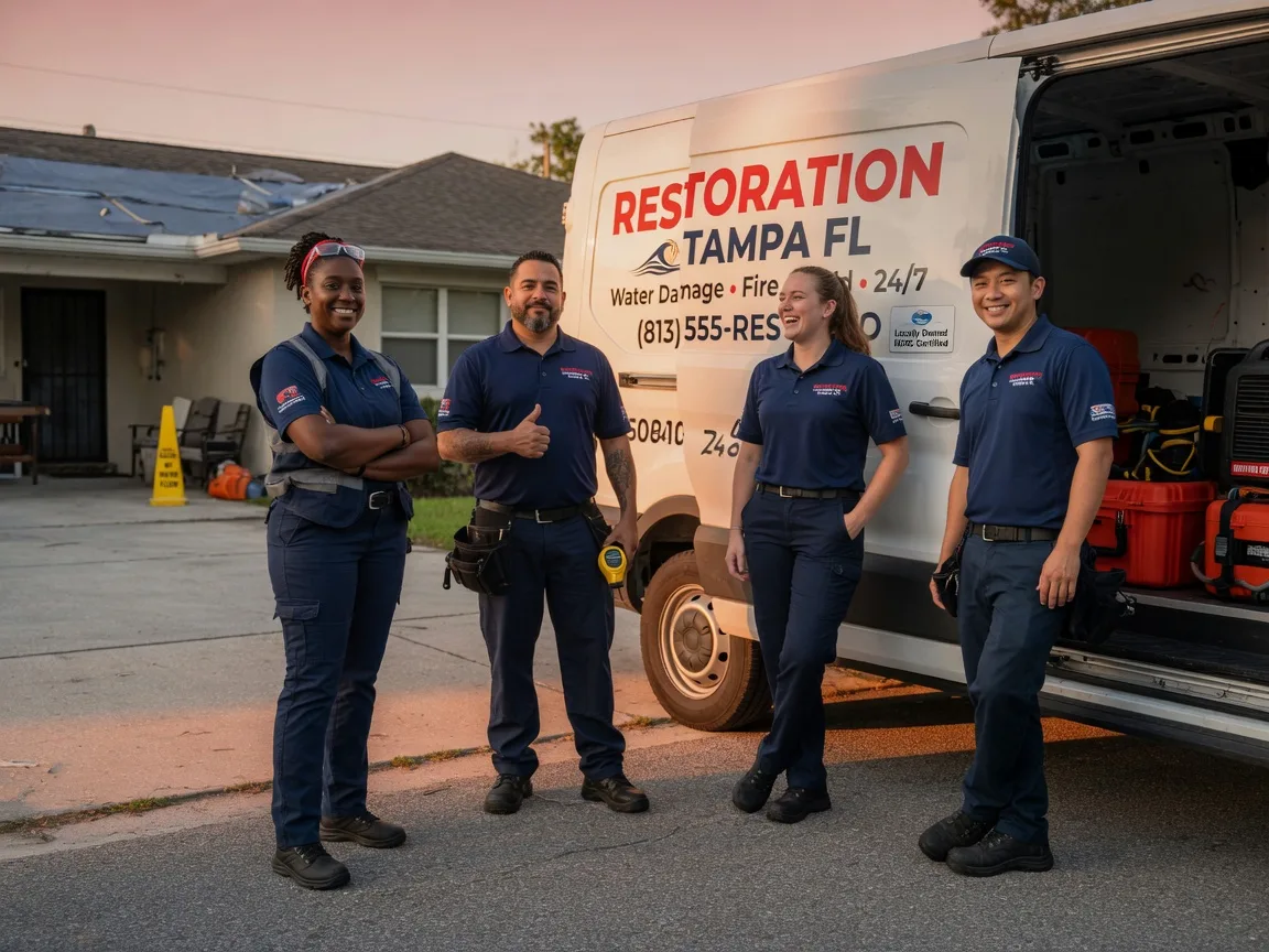 Water Damage Restoration company in Gillett, TX